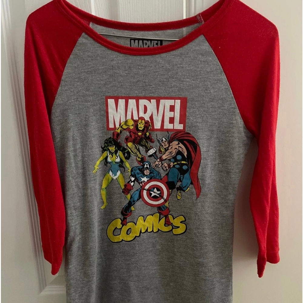Marvel Comics Baseball Tee